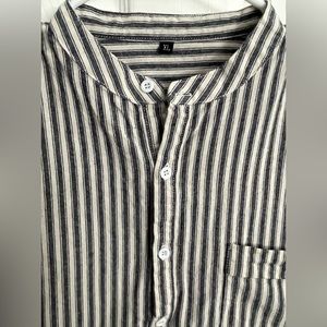 *2/$22* SHEIN XL striped shirt